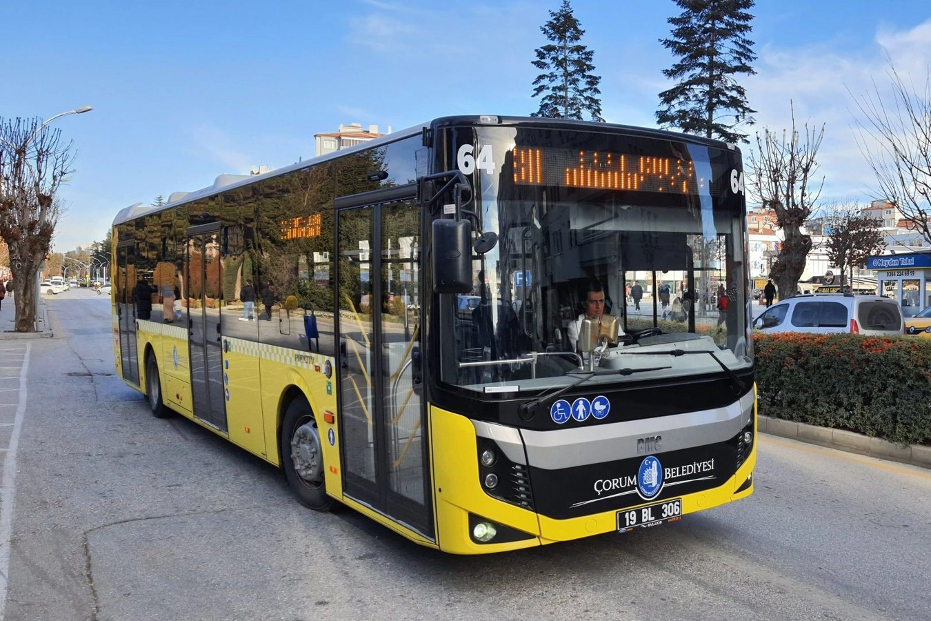 Çorum’da Toplu Ulaşımda Rekor Taşıma Sayısı!