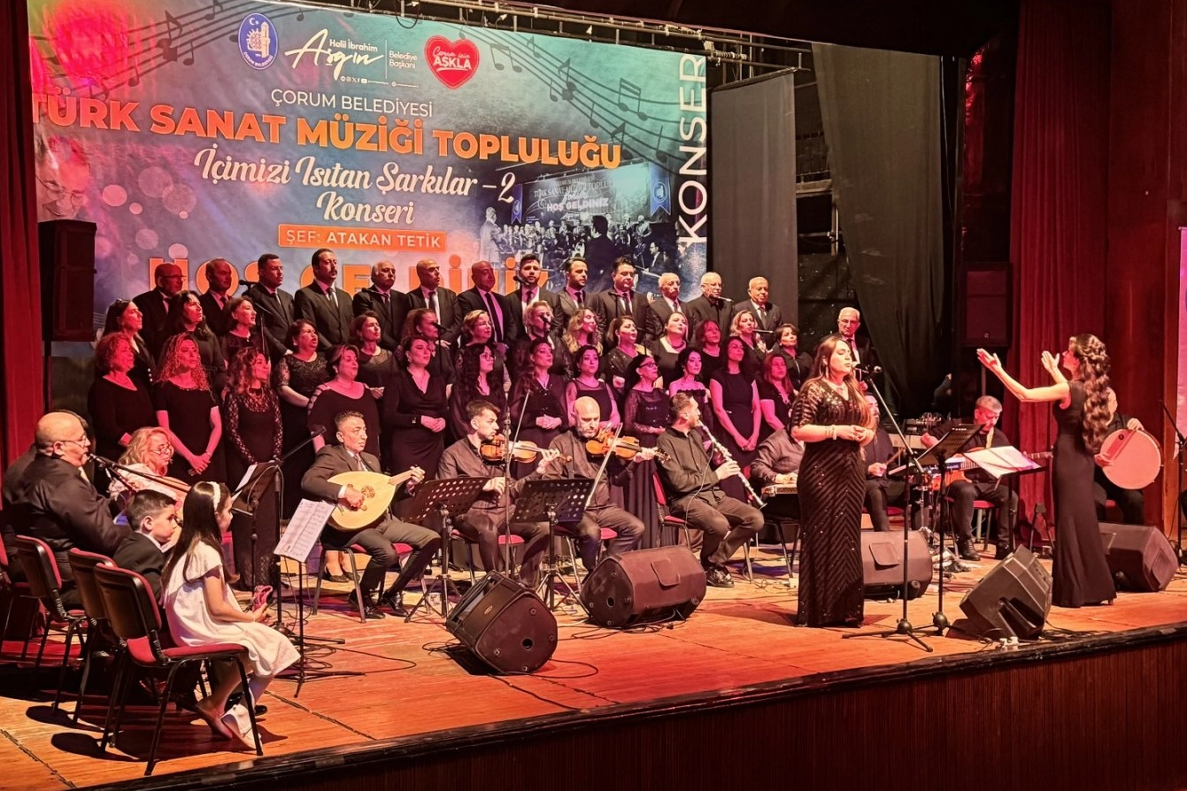 Çorum’da Türk Sanat Müziği ile Duygu Dolu Gece