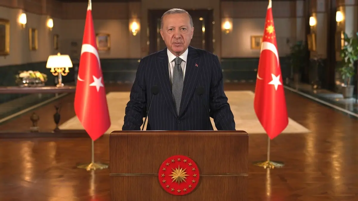 Cumhurbaşkanı Erdoğan’dan Cumhuriyet Bayramı mesajı