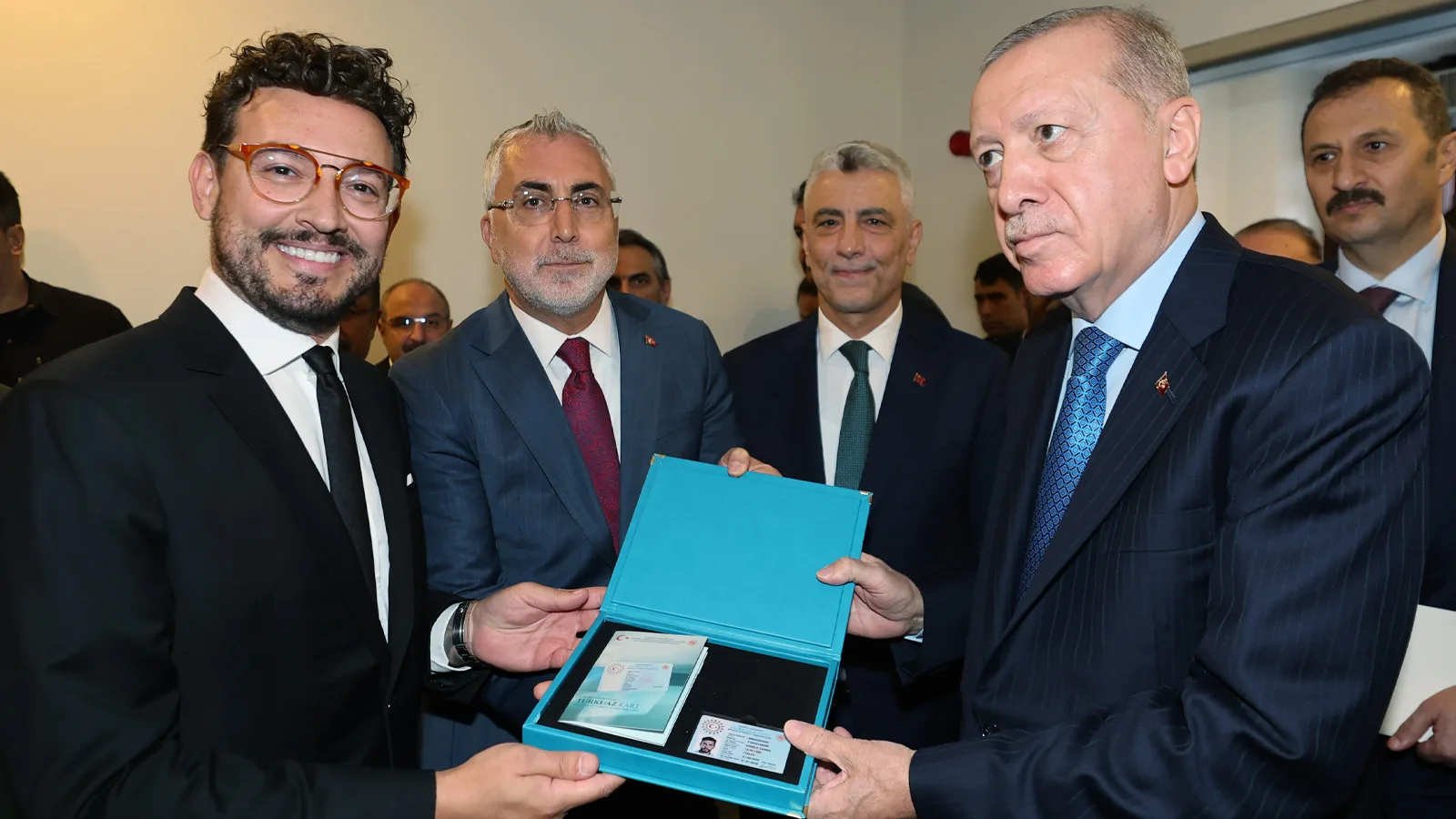 Cumhurbaşkanı Erdoğan’dan Danilo Zanna’ya Turkuaz Kart