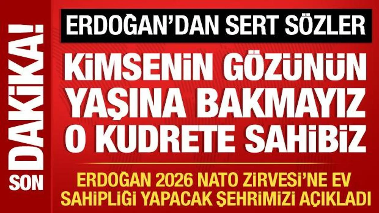Cumhurbaşkanı Erdoğan Kabine Toplantısı’nda Konuştu
