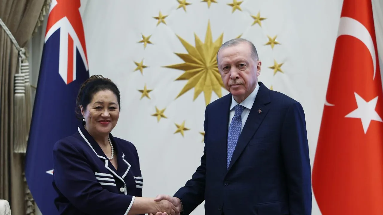 Cumhurbaşkanı Erdoğan, Yeni Zelanda Valisi’ni kabul etti