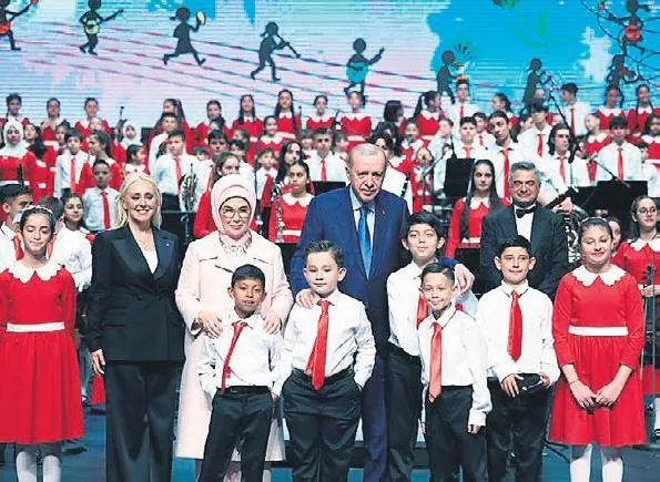 Cumhurbaşkanlığı Çocuk Orkestrası’ndan Büyüleyici Konser