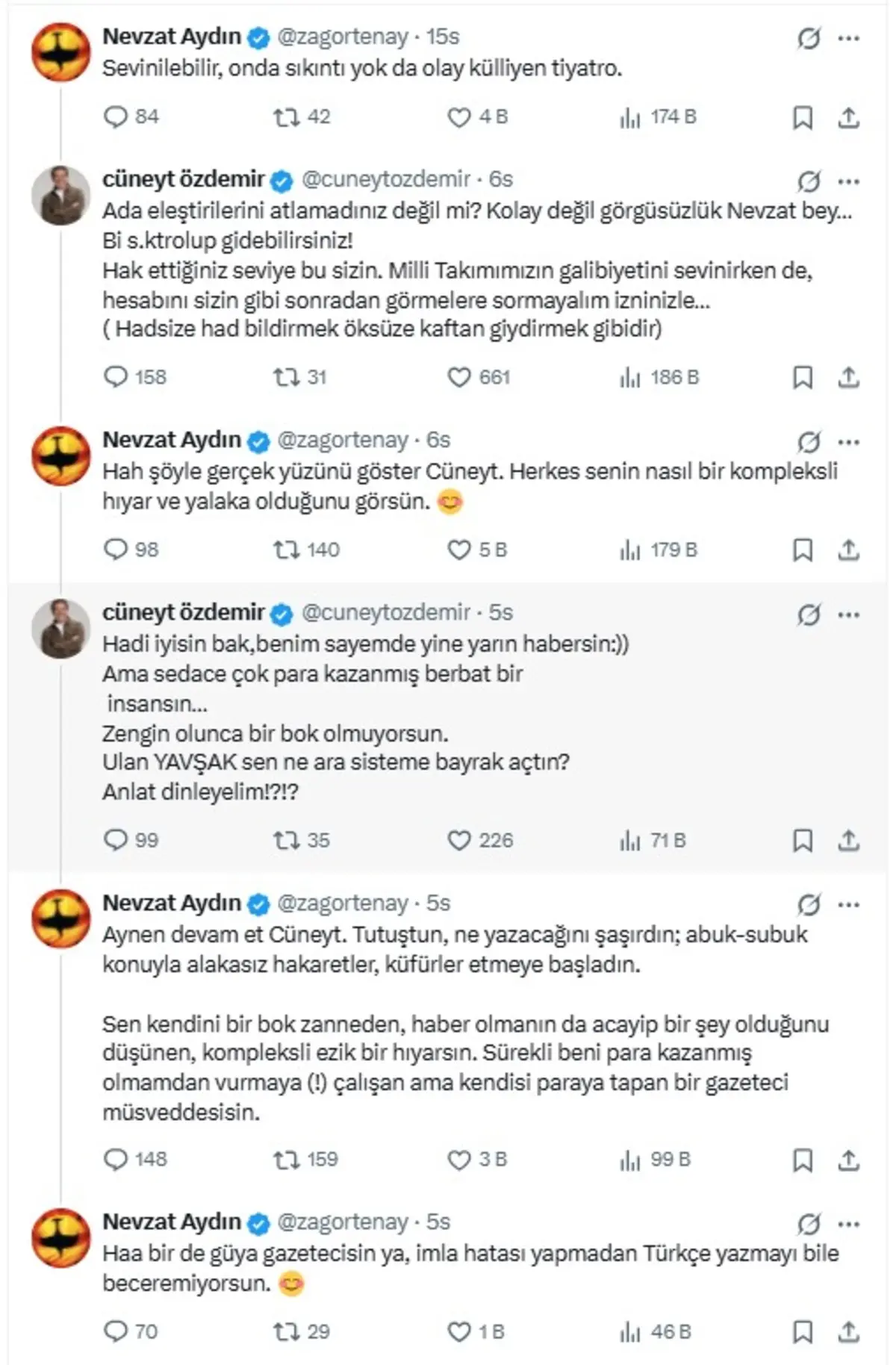 Cüneyt Özdemir ile Nevzat Aydın arasında skandal kavga! Küfürler havada uçuştu 3
