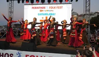 Tekirdağ'da Perinthos Folkfest renkli görüntülere sahne oldu