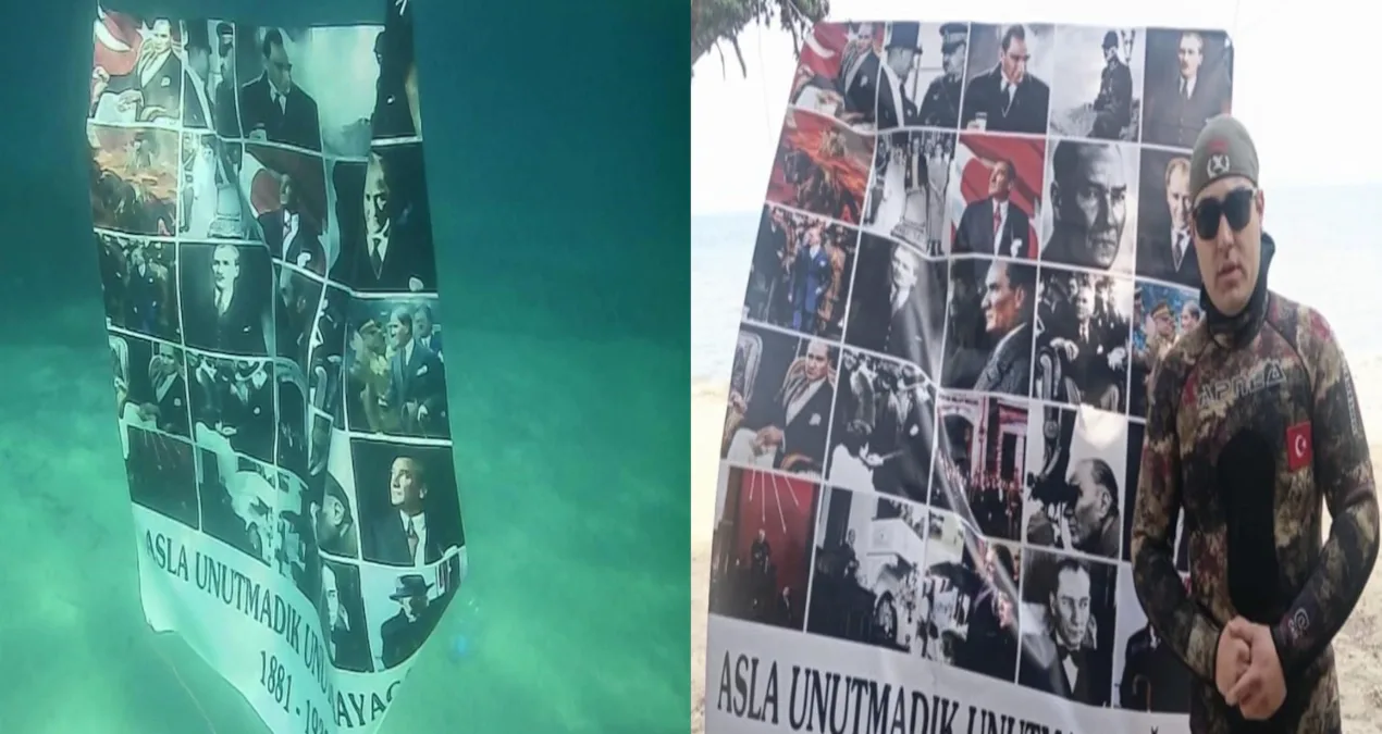 Dalga Altında Ata’ya Duygusal Anma