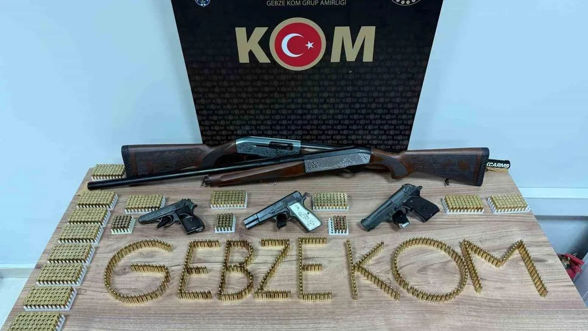 Darıca’da Silah Kaçakçılığına Operasyon Düzenlendi