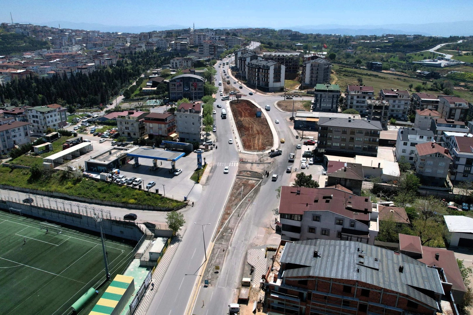 Darıca’da Trafik Akışını Rahatlatan Yeni Kavşak
