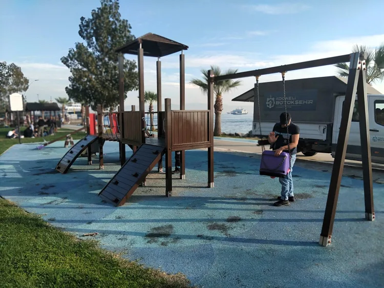 Darıca Millet Bahçesi’nde Bakım Çalışmaları Sürüyor