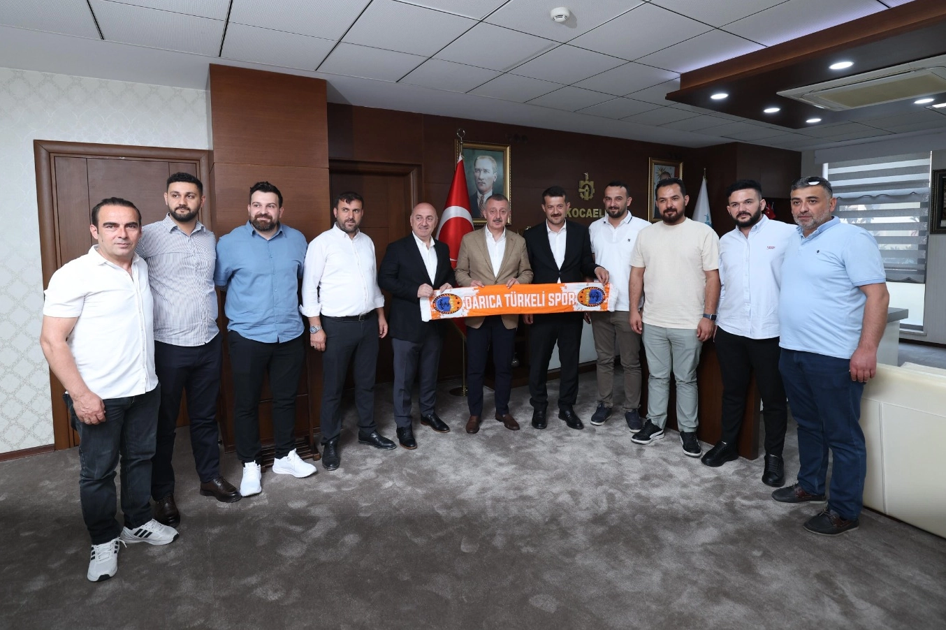 Darıca Türkeli Spor Kulübü’ne Başkan’dan Destek!