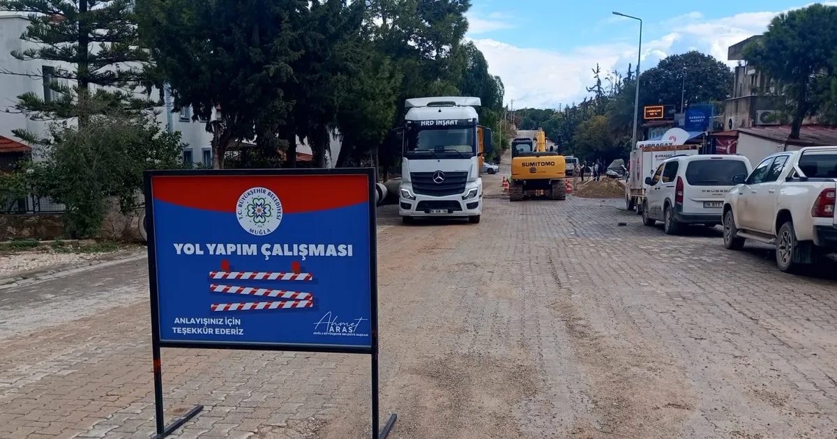 Datça Yolları Yenileniyor, Ulaşım Kolaylaşıyor!