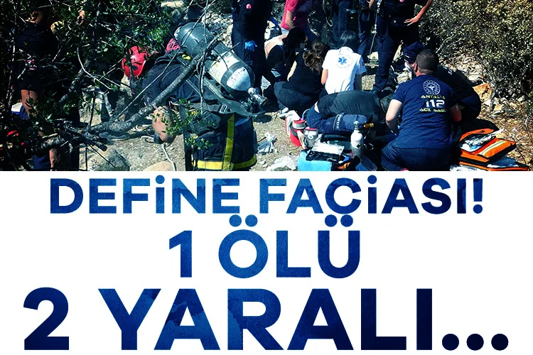 Define Avında Kuyu Faciası: 1 Ölü, 2 Yaralı!