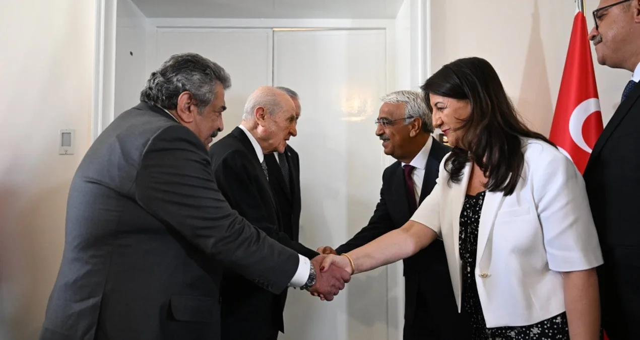 DEM Heyeti, Bahçeli ile Barış Sürecini Görüştü