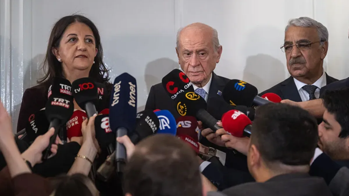 DEM Parti, Bahçeli ile Terörsüz Türkiye’yi Görüştü
