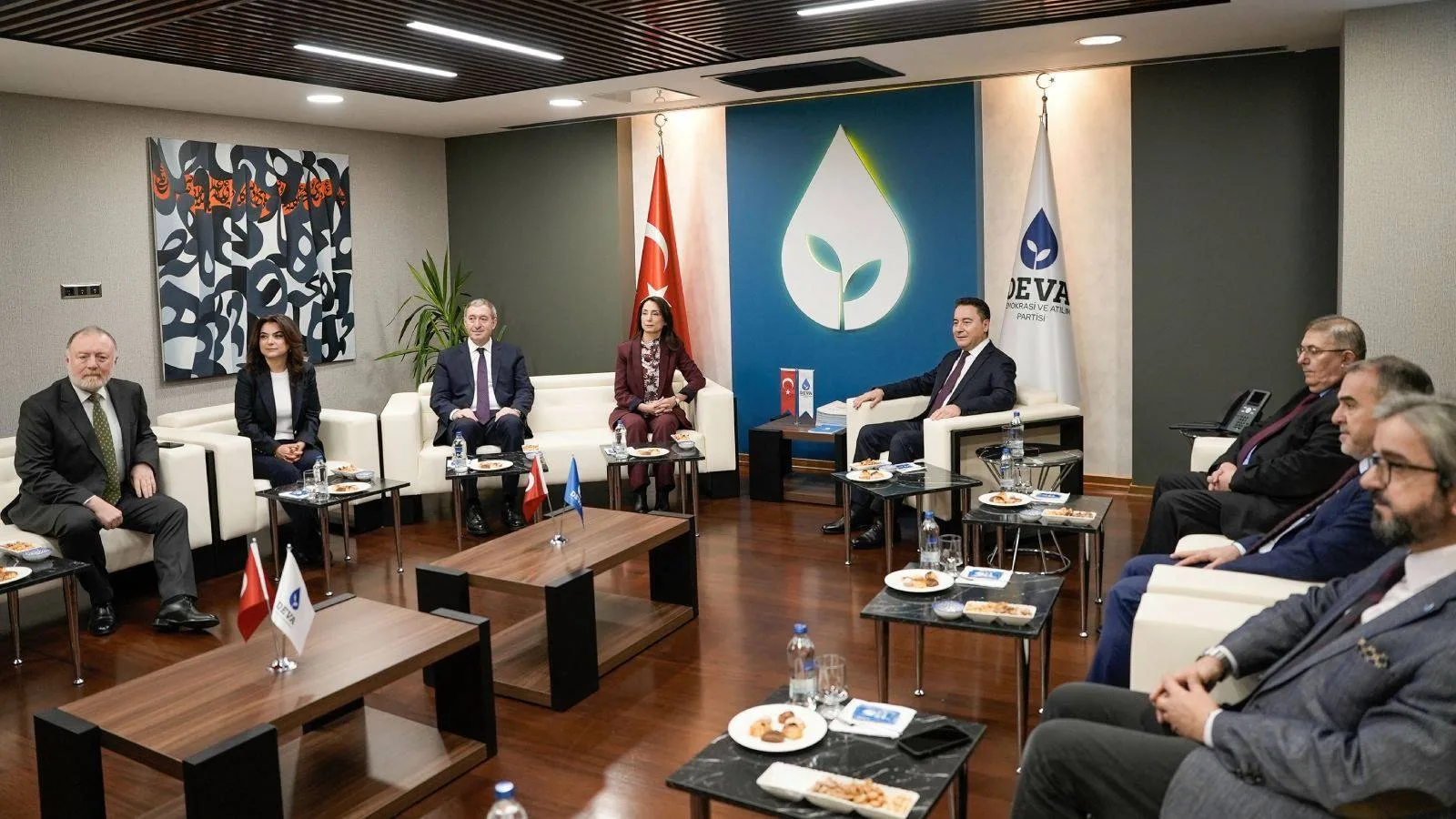 DEM Parti Heyeti Babacan’la Suriye’yi Görüştü