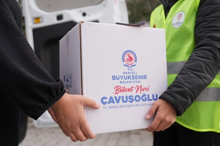 Denizli’de 25 Bin Aileye Gıda Desteği!
