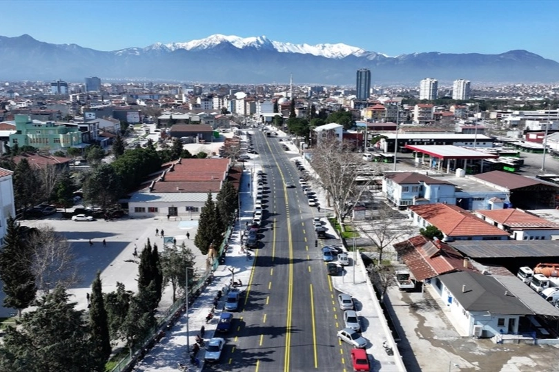 Denizli’de Çal Caddesi Modern Yüzüyle Açıldı