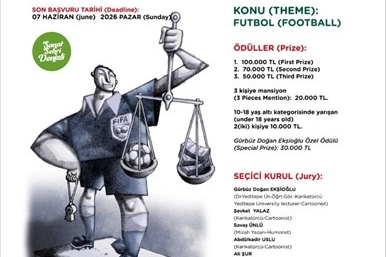 Denizli’de Futbol Temalı Karikatür Yarışması Başladı!