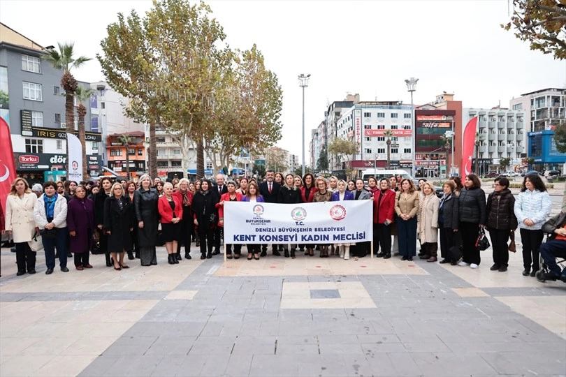 Denizli’de Kadın Hakları Günü’nde Anlamlı Etkinlik