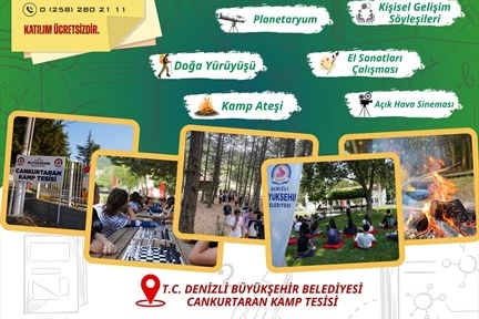 Denizli’de Liselilere Yaz Kampı Fırsatı!