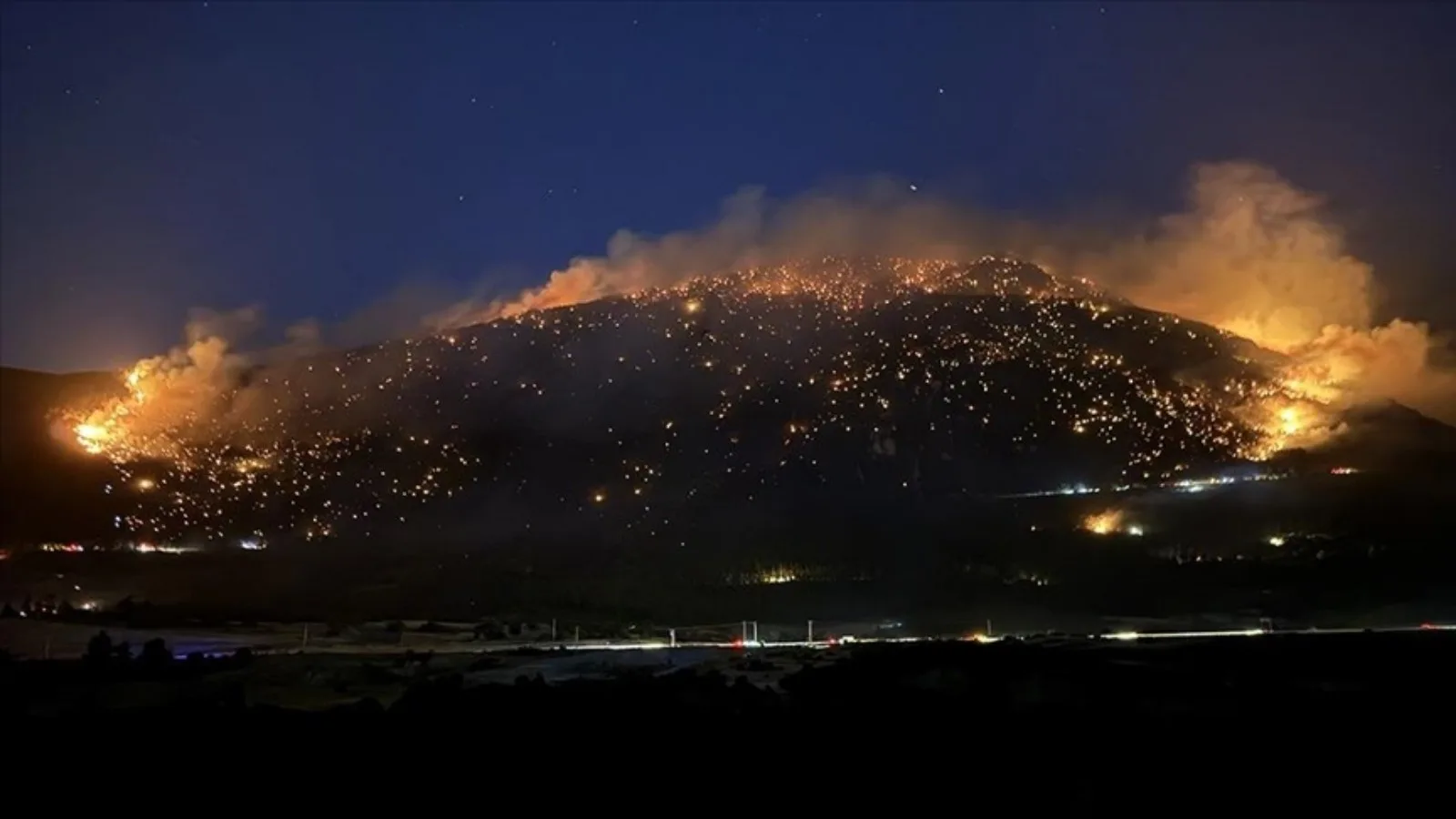 Denizli’de Orman Yangını Kontrol Altına Alındı!