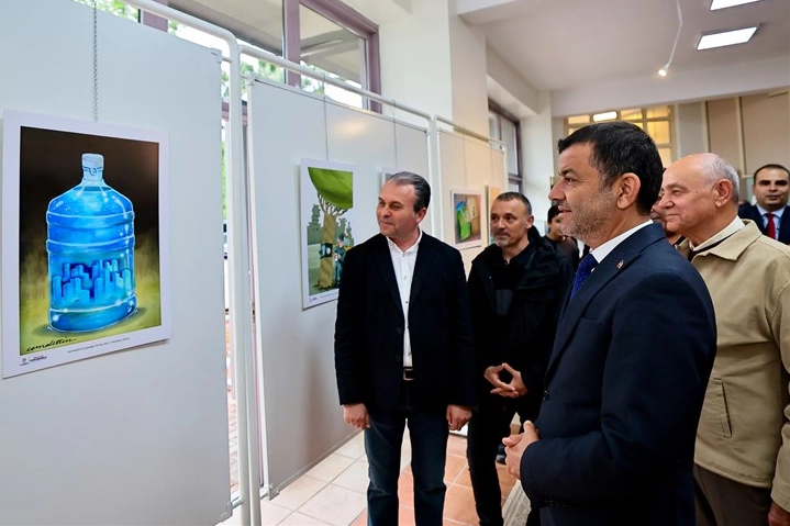 Denizli’de Su ve Çevre Temalı Karikatür Yarışması