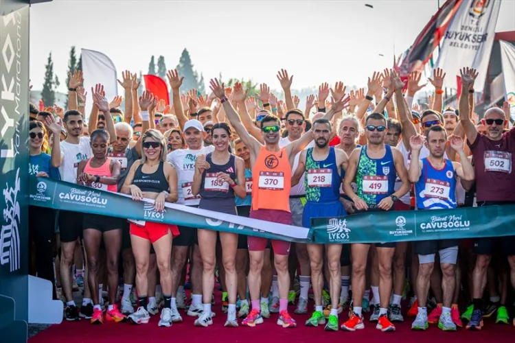 Denizli’de Tarihle Koşan Lykos Yarı Maratonu