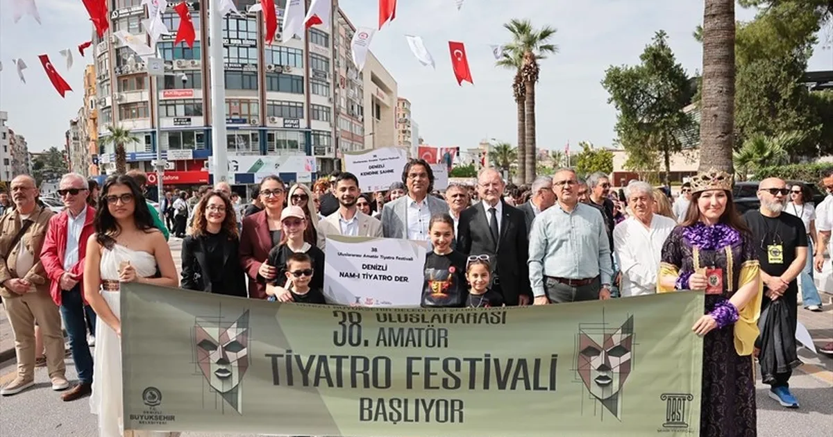 Denizli’de Uluslararası Tiyatro Festivali Coşkusu!