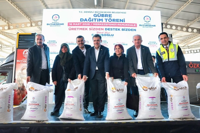 Denizli’de Üreticilere 2 Milyon Kilo Gübre Desteği