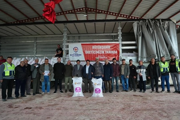 Denizli’de Üreticilere Gübre Desteği Başladı