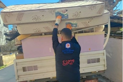 Denizli’de Yangın Mağduruna Sevgi Eli Uzandı