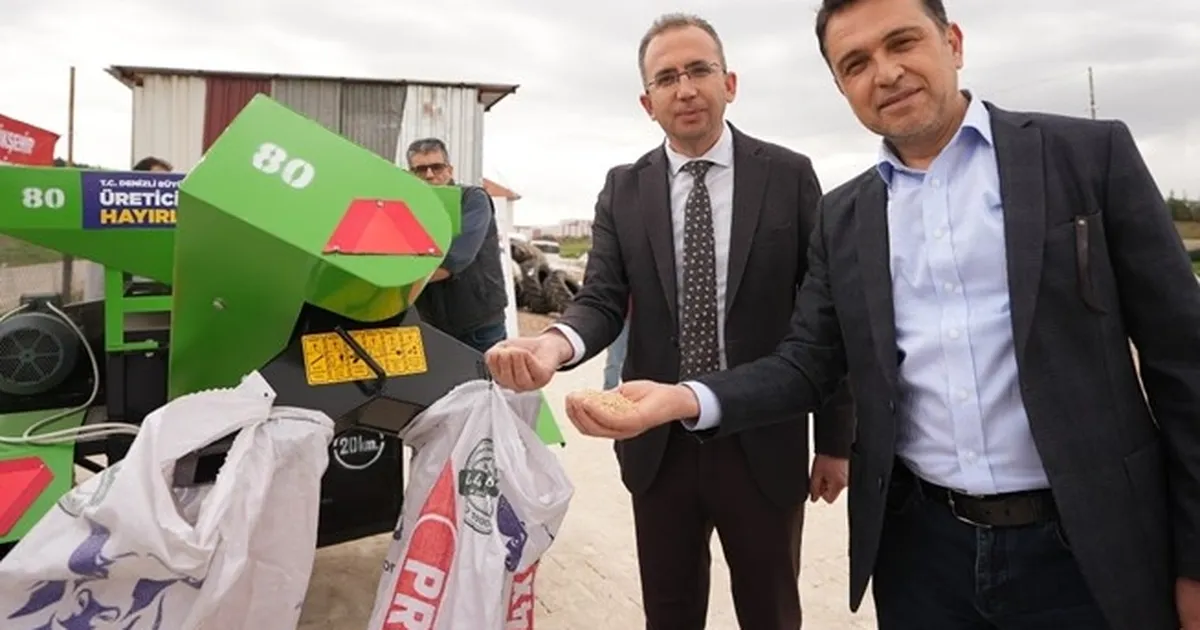 Denizli’den Çiftçilere Tarımsal Makine Desteği!