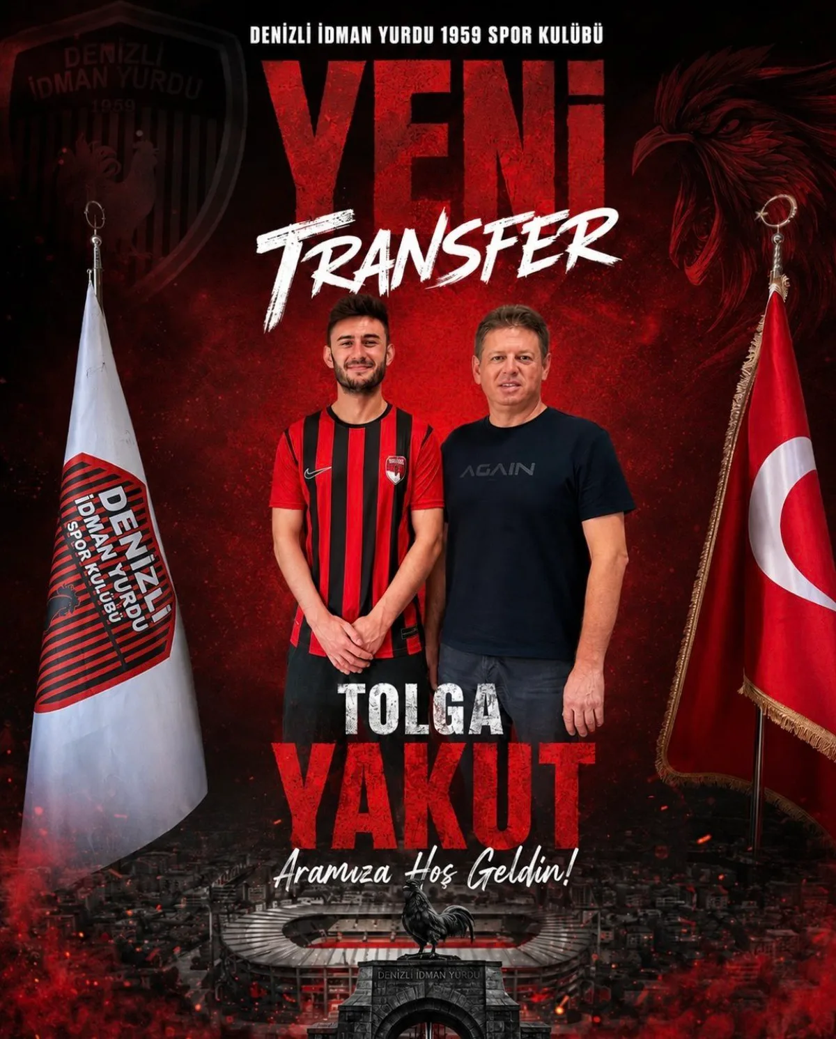 Denizli İdman Yurdu'ndan Tolga Yakut Transferi