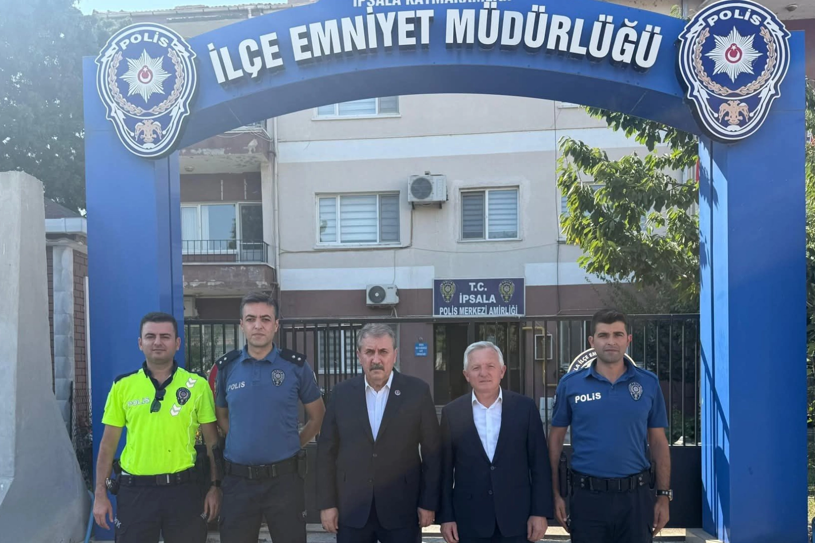 Destici İpsala’da Sınır Durumunu İnceledi