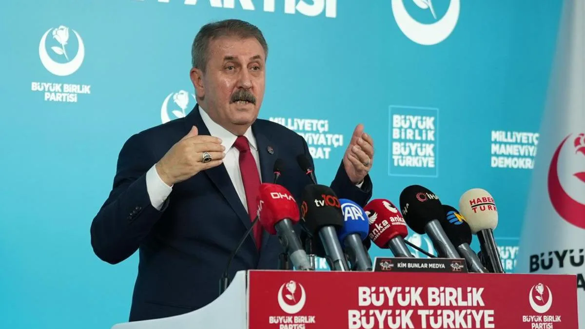 Destici: Terörle Müzakere Asla Olmaz!