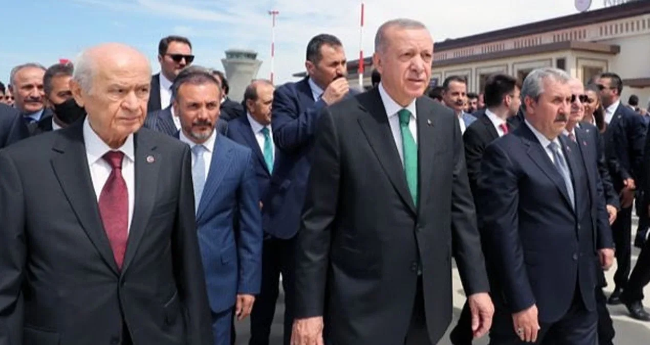 Destici ve Cumhur İttifakı Liderleri Meclis’te Buluştu