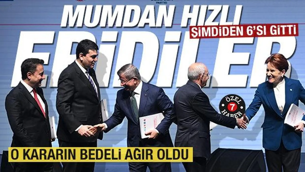 Deva Partisi’nde İstifa Dalgası Devam Ediyor!