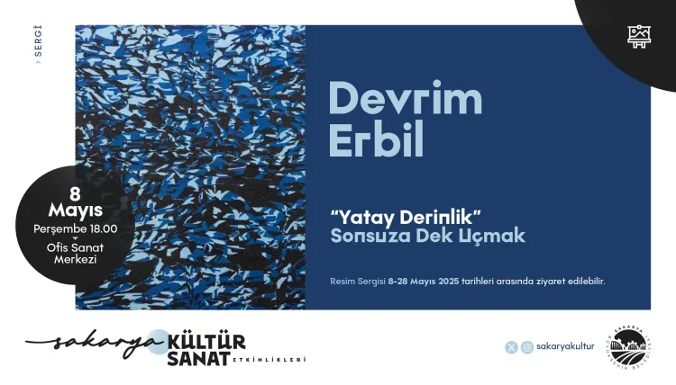 Devrim Erbil’in Sergisi Sakarya’da Sanatseverlerle