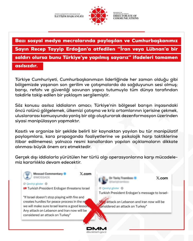 Dezenformasyonla Mücadele: Erdoğan’a Yalan İddialar!