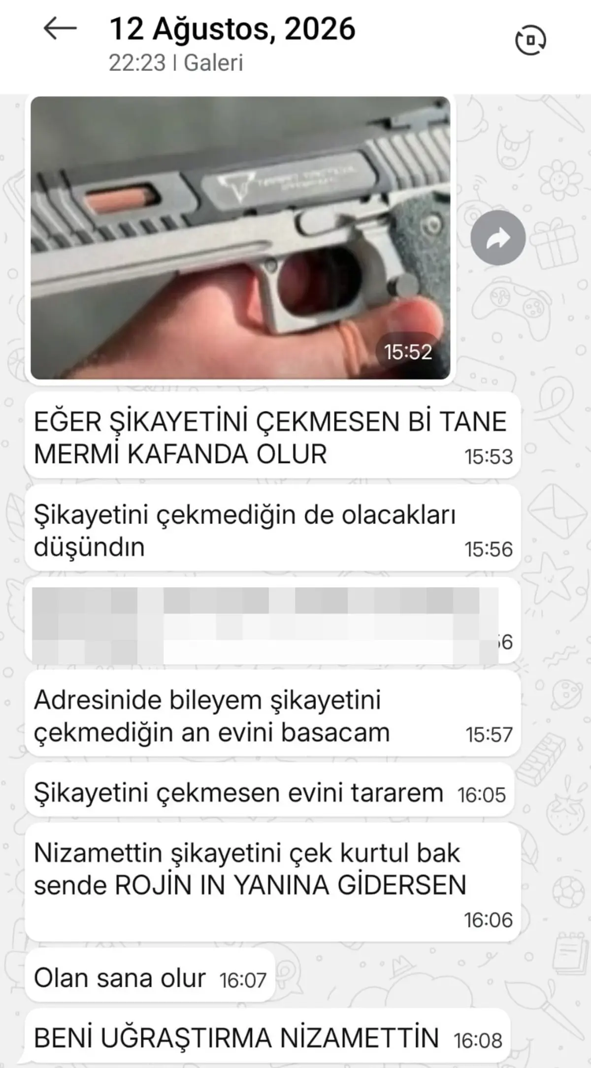 Rojin Kabaiş in babası şikayetçi oldu!