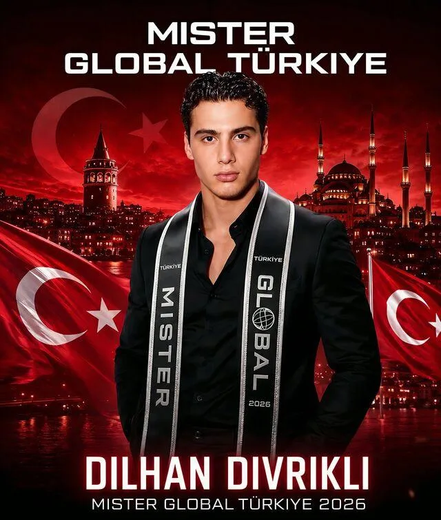 Dilhan Divrikli, Türkiye’yi Temsil Ederek Mister Global 2026 Birincisi Oldu