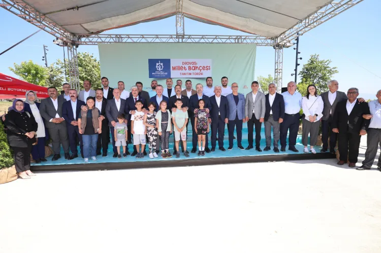 Dilovası’nda 218 Bin Metrekarelik Millet Bahçesi Açıldı