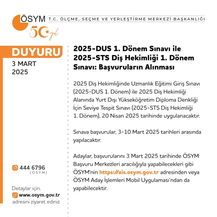 Diş Hekimliği Sınavı