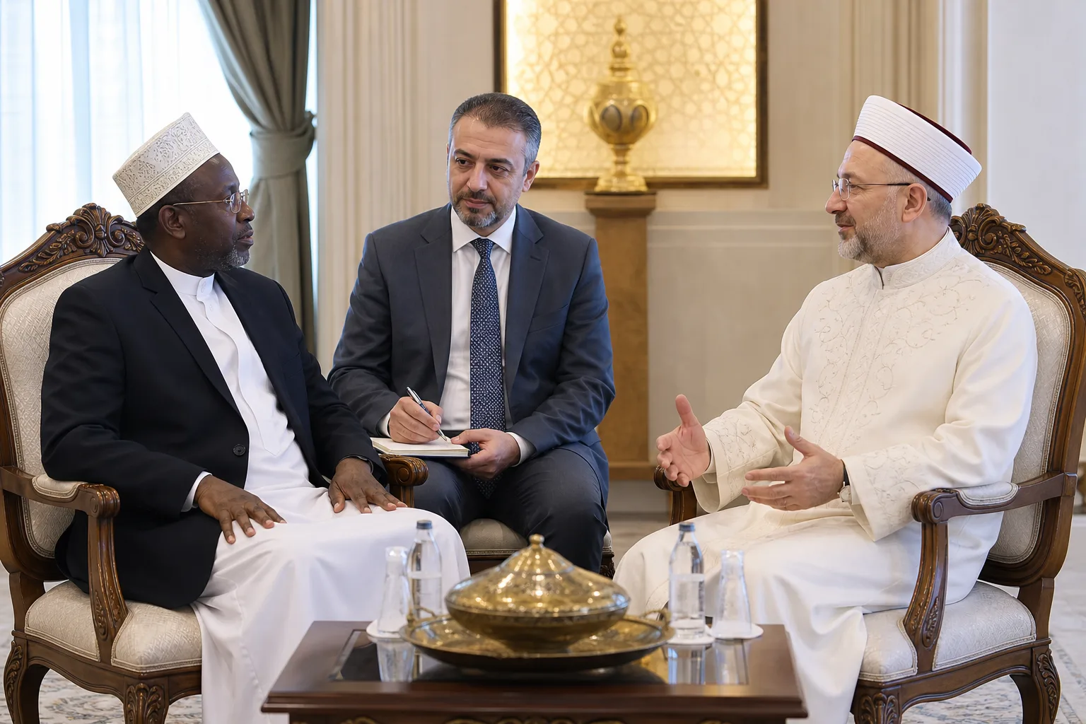 Diyanet ve Ruanda Müftüsü Görüşmesi Öne Çıktı