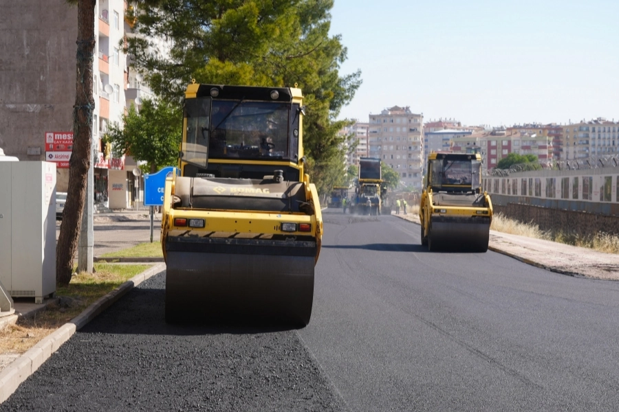 Diyarbakır’da Asfalt Çalışmaları Tamamlandı!