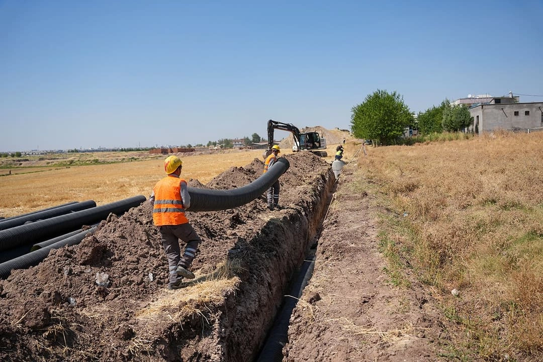 Diyarbakır’da Bağıvar’a Yeni Kanalizasyon Hattı!
