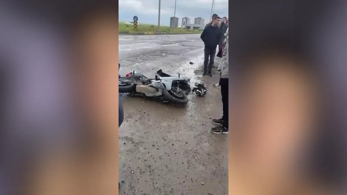 Diyarbakır’da Motosiklet Kazası: Yaralı Hastanede!