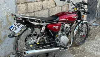 Park halindeki motosiklet çalındı