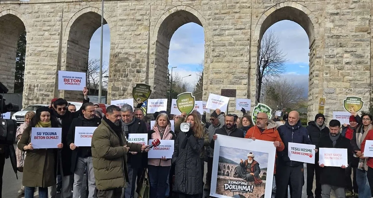 Doğaya Duyarsız İmar Planına Tepki Gösterildi!