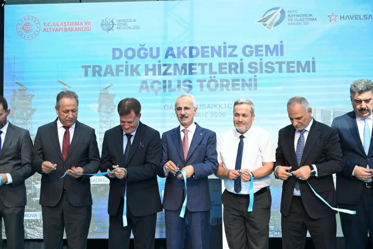 Doğu Akdeniz’de Gemi Trafik Sistemi Devreye Alındı